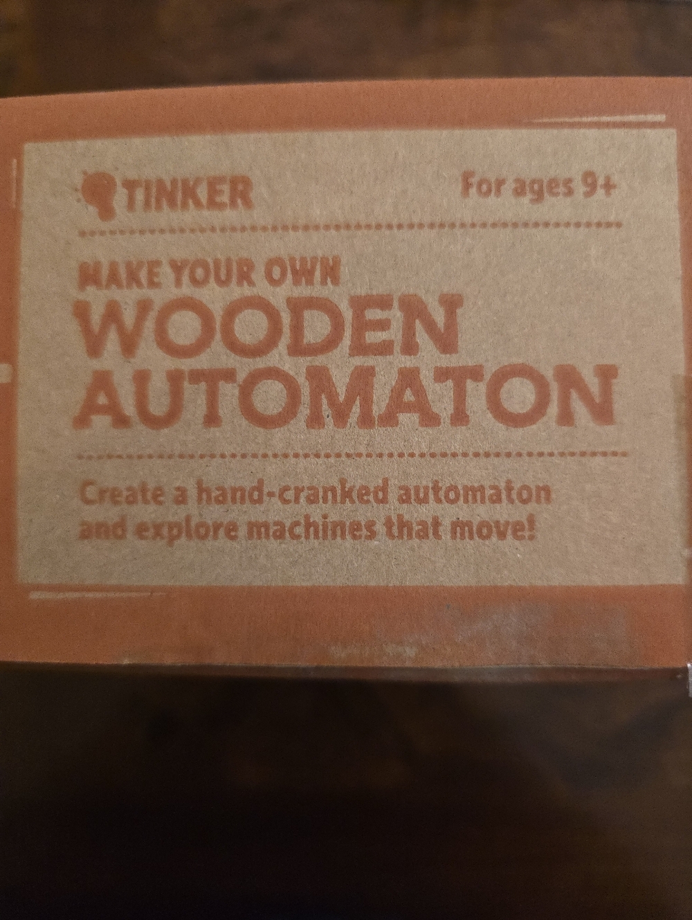 NEW: KiwiCo - TINKER Crate - Wooden Automaton - Free Shipping